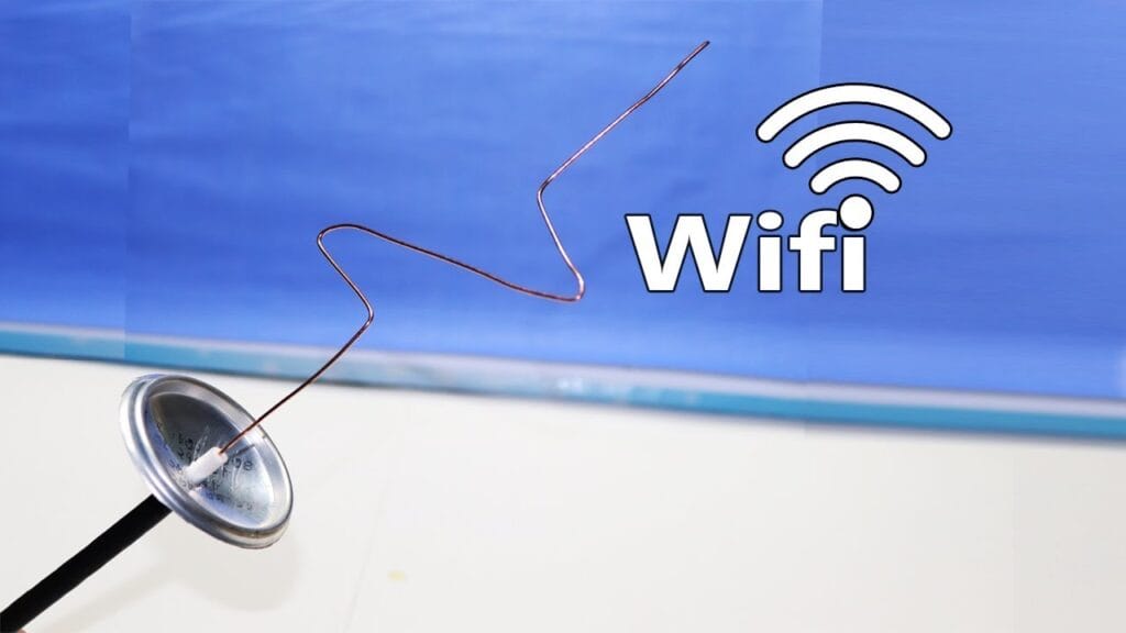 A Wi-Fi extender plugged into a wall outlet to boost signal coverage